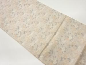 花々模様織出し袋帯